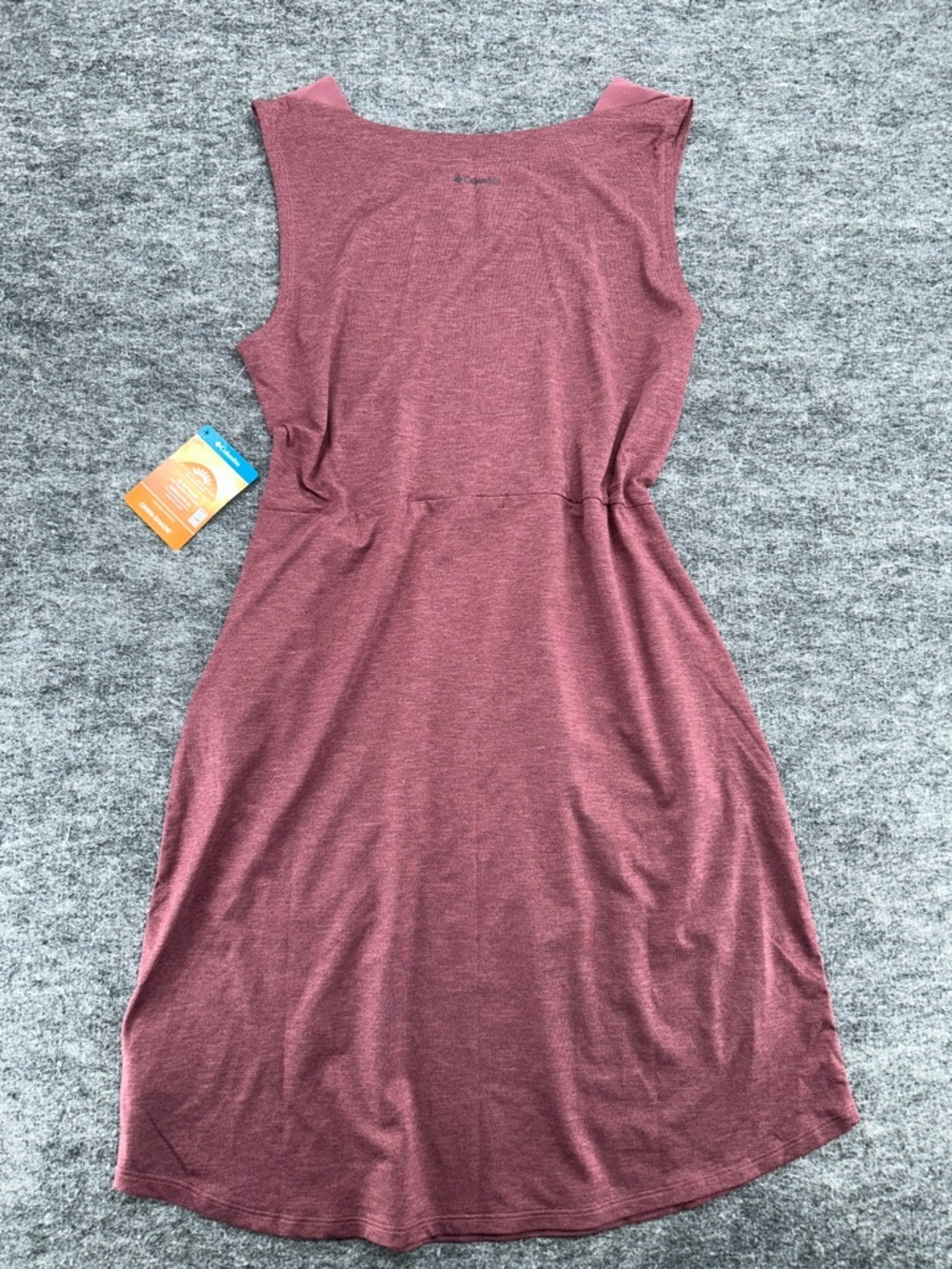 Columbia Women’s Antique Mauve Heathered Tank Top Dress Size Small - Picture 9 of 9